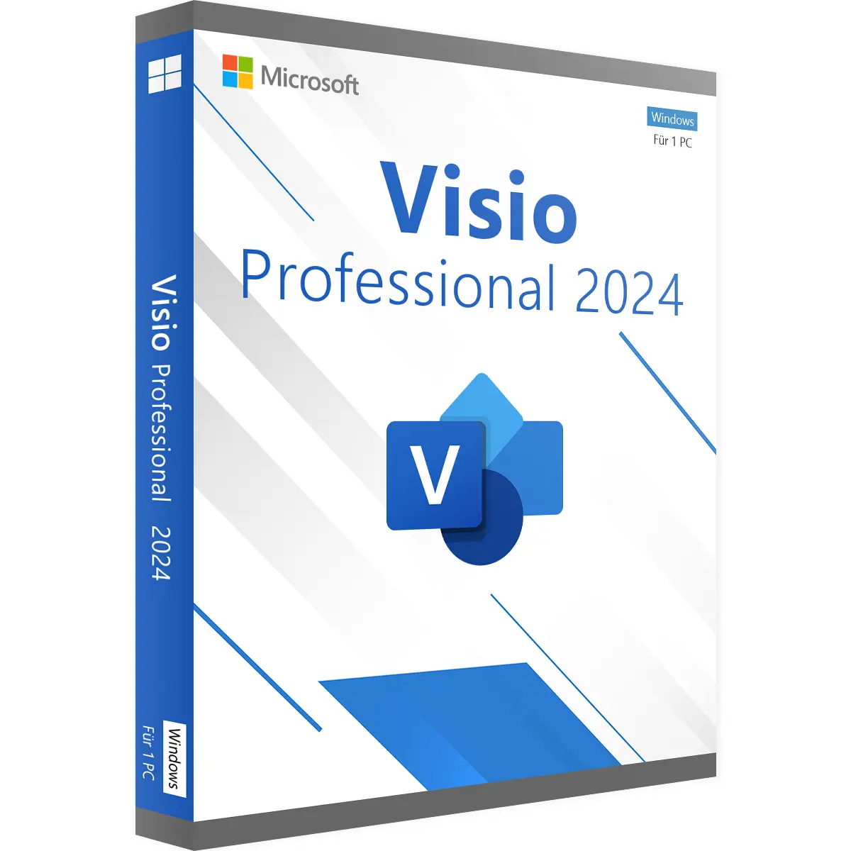 Microsoft Visio 2024 Professional Windows Retail Lizenz | Accountgebunden
