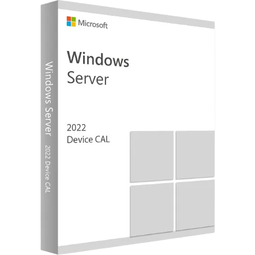 Verpackung von Microsoft Windows Server 2022 Device CAL