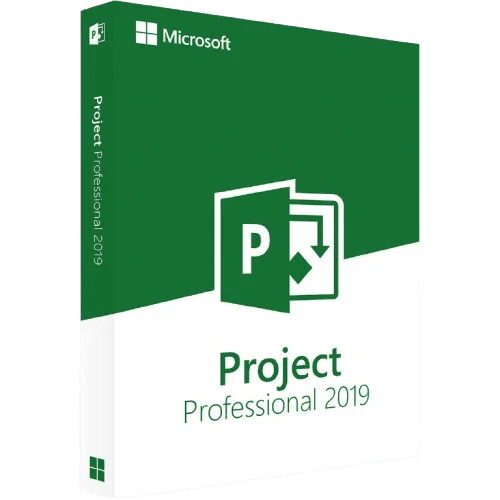 Box von Microsoft Project Professional 2019 Software